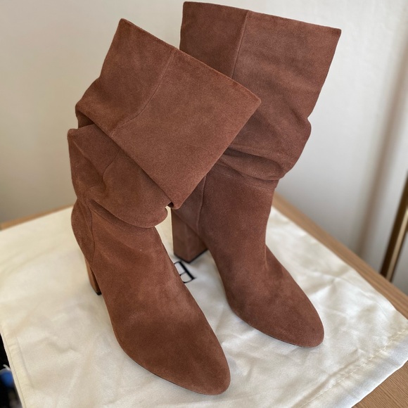 Banana Republic Suede Slouchy Boot (6) - Picture 4 of 7